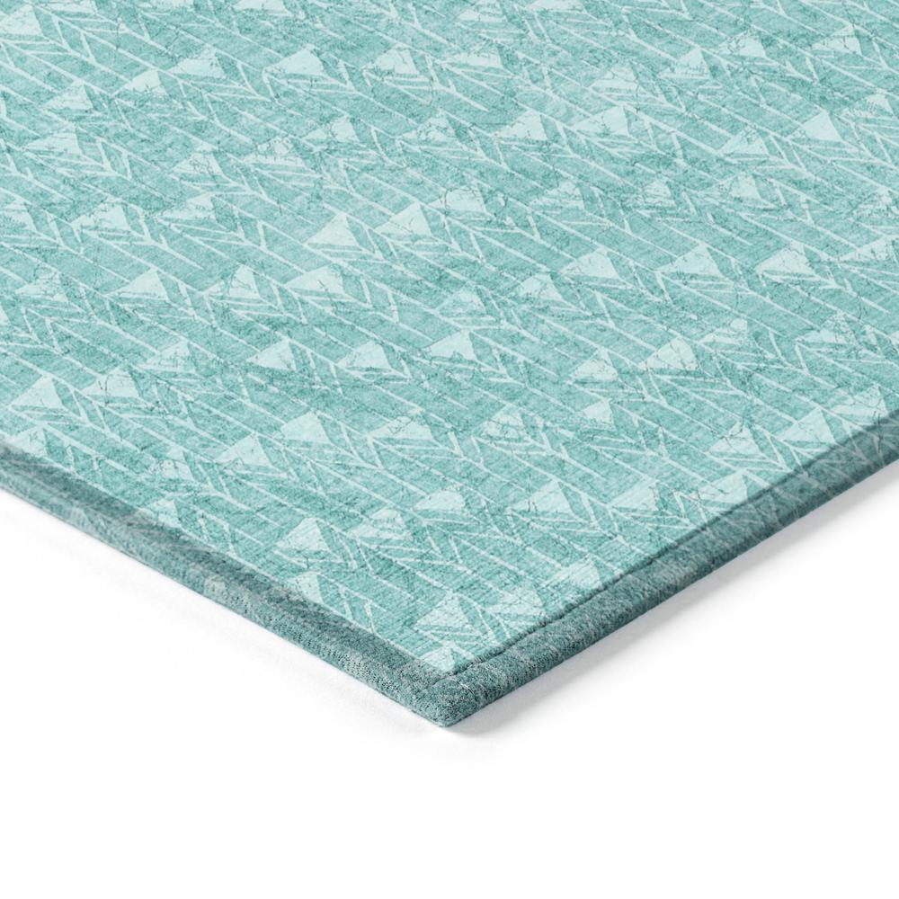 Chantille ACN514 Teal 5' x 7'6" Rug. Picture 3