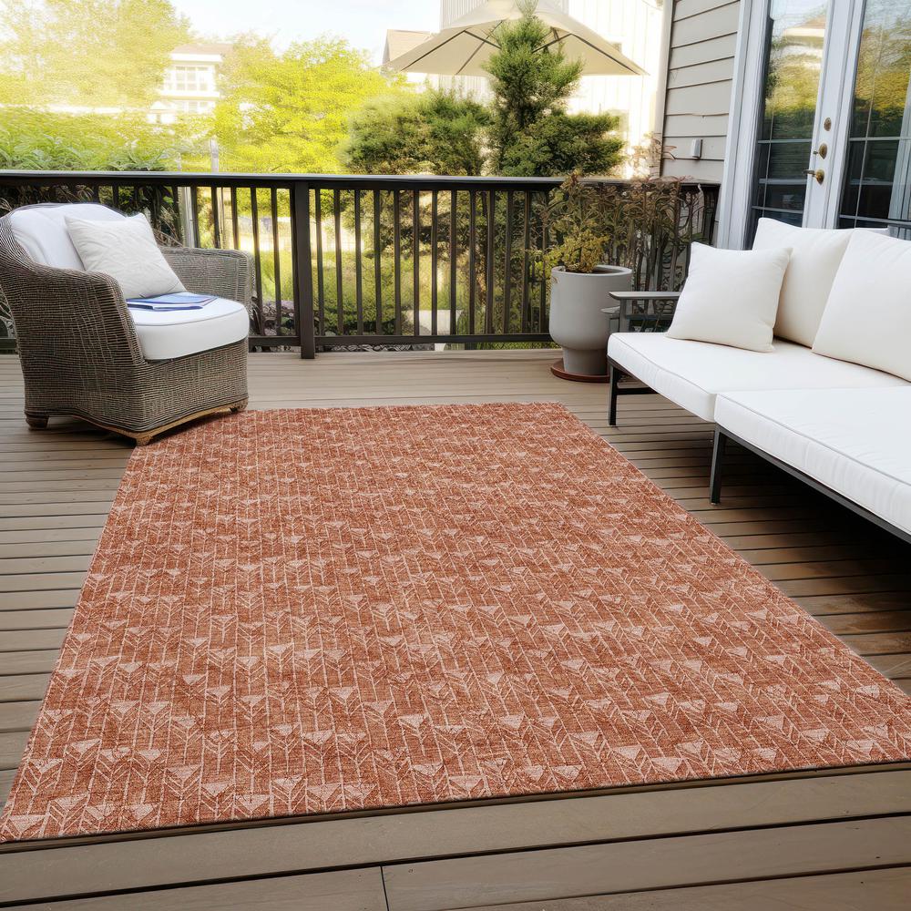 Chantille ACN514 Orange 9' x 12' Rug. Picture 9