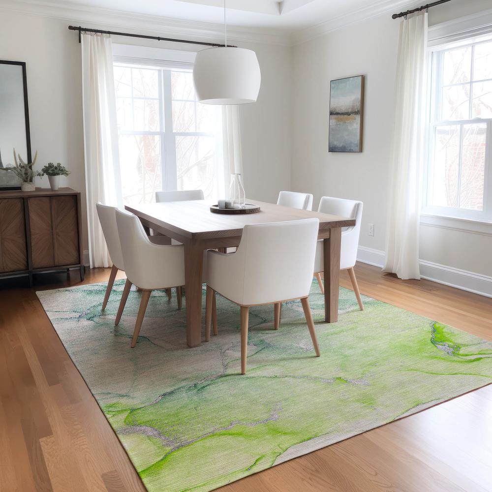 Chantille ACN516 Green 9' x 12' Rug. Picture 7