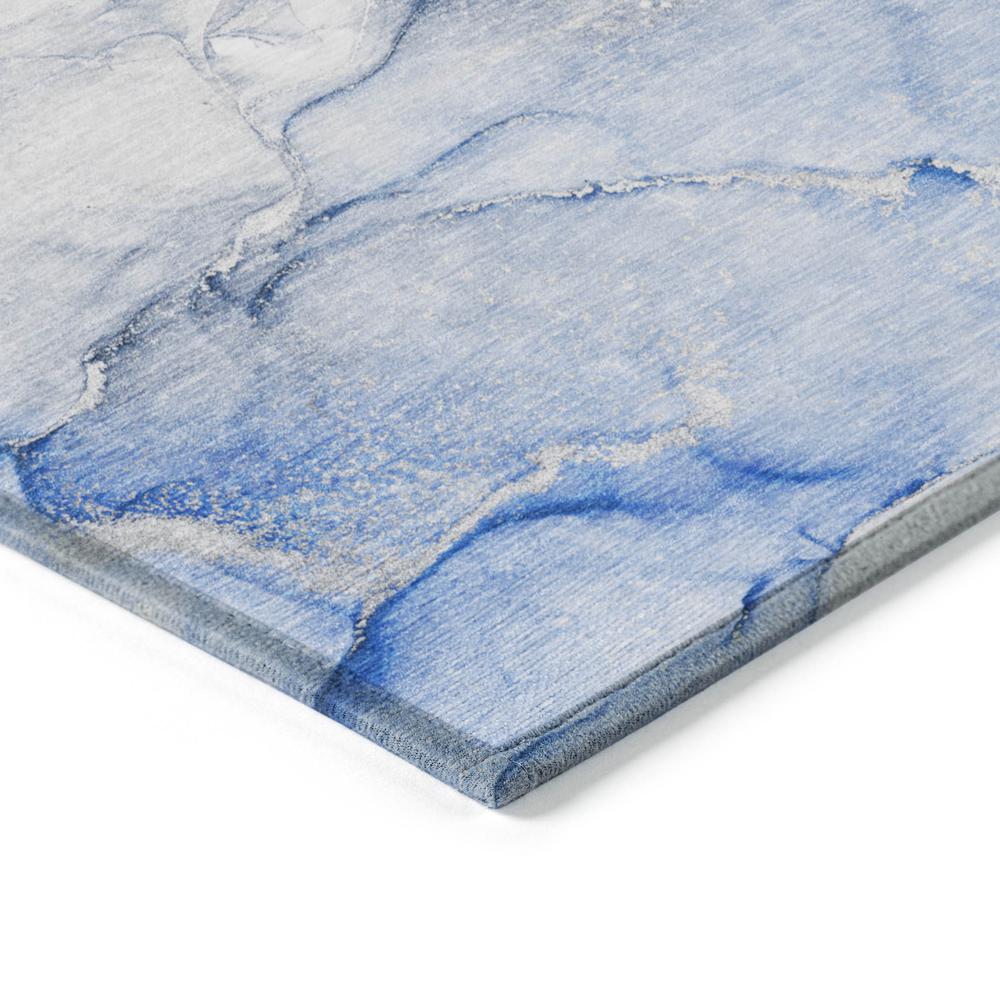 Chantille ACN516 Blue 5' x 7'6" Rug. Picture 3
