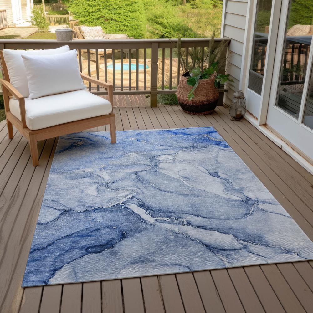 Chantille ACN516 Blue 9' x 12' Rug. Picture 9