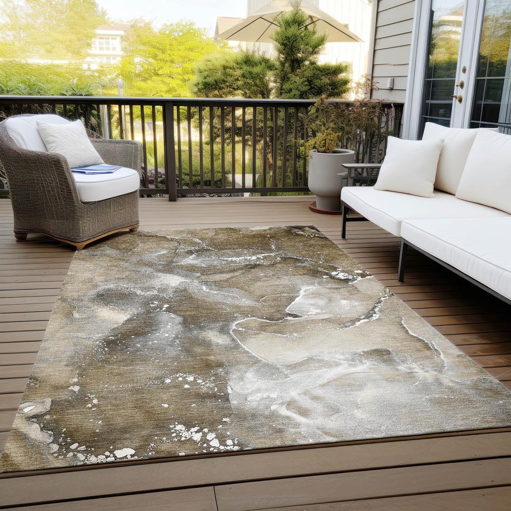 Chantille ACN518 Brown 9' x 12' Rug. Picture 8