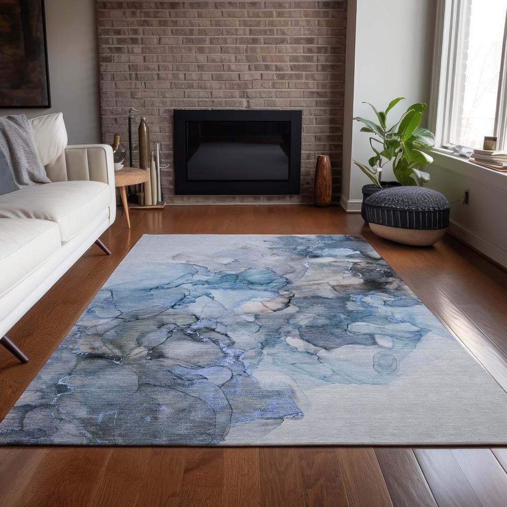 Chantille ACN520 Blue 9' x 12' Rug. Picture 7