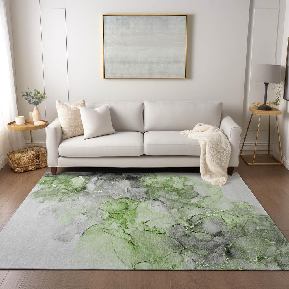 Chantille ACN520 Green 9' x 12' Rug. Picture 7