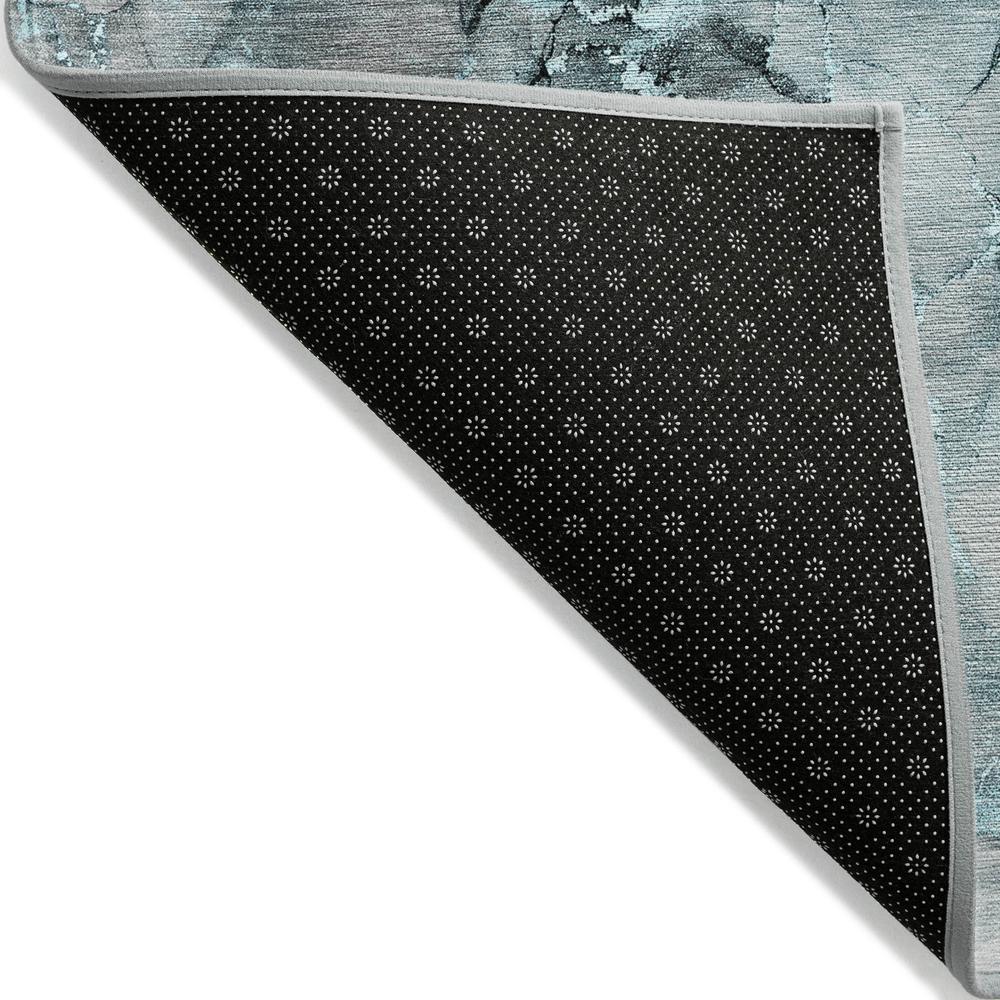 Chantille ACN520 Teal 5' x 7'6" Rug. Picture 2