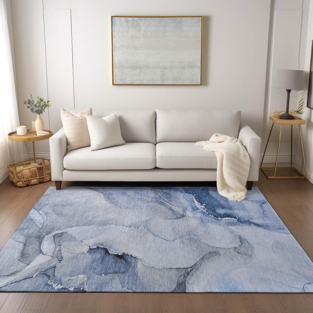 Chantille ACN521 Blue 9' x 12' Rug. Picture 6