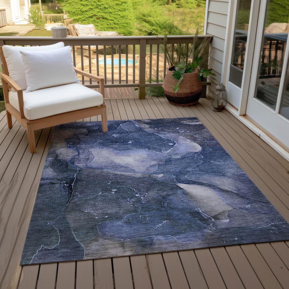 Chantille ACN522 Blue 9' x 12' Rug. Picture 9