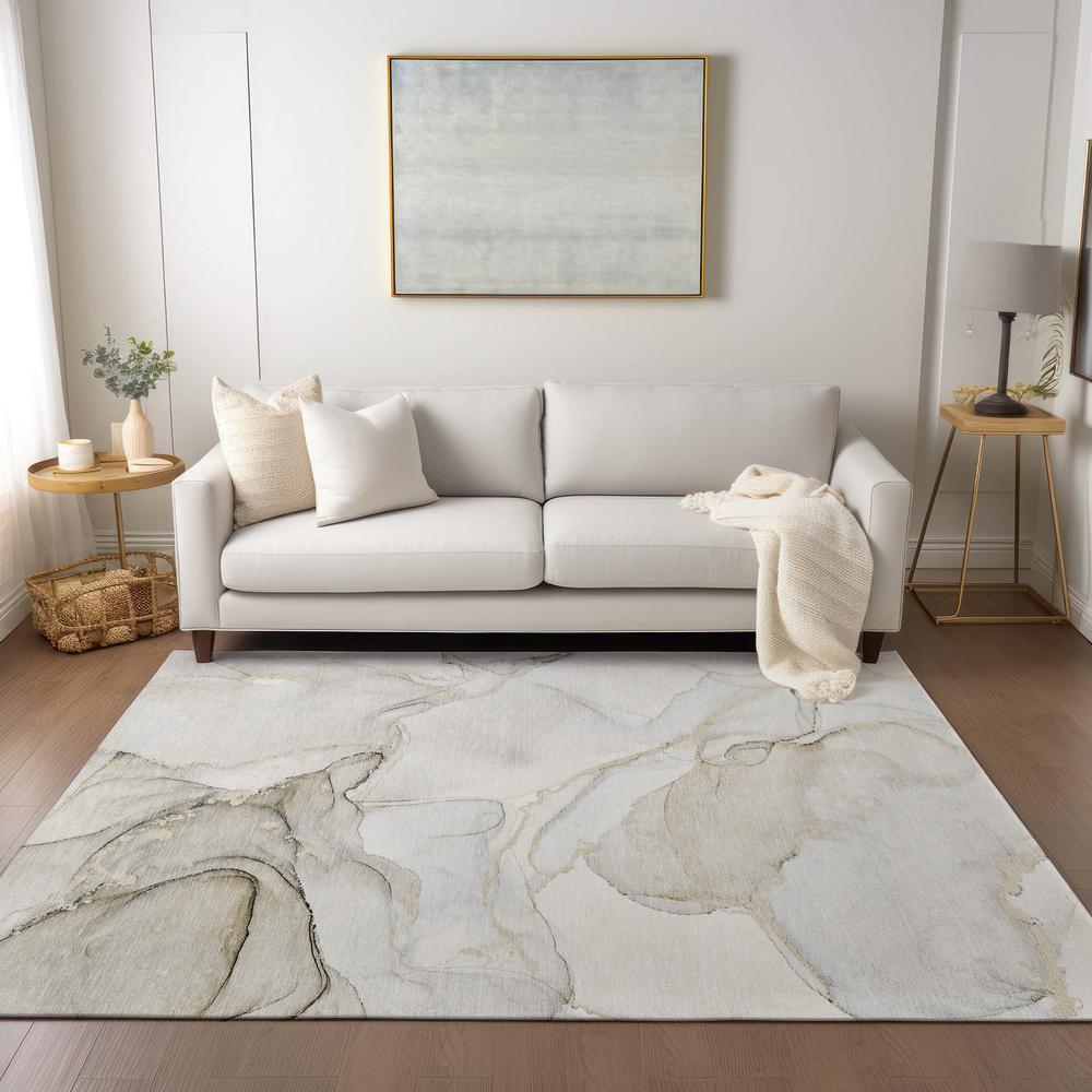 Chantille ACN523 Brown 9' x 12' Rug. Picture 6