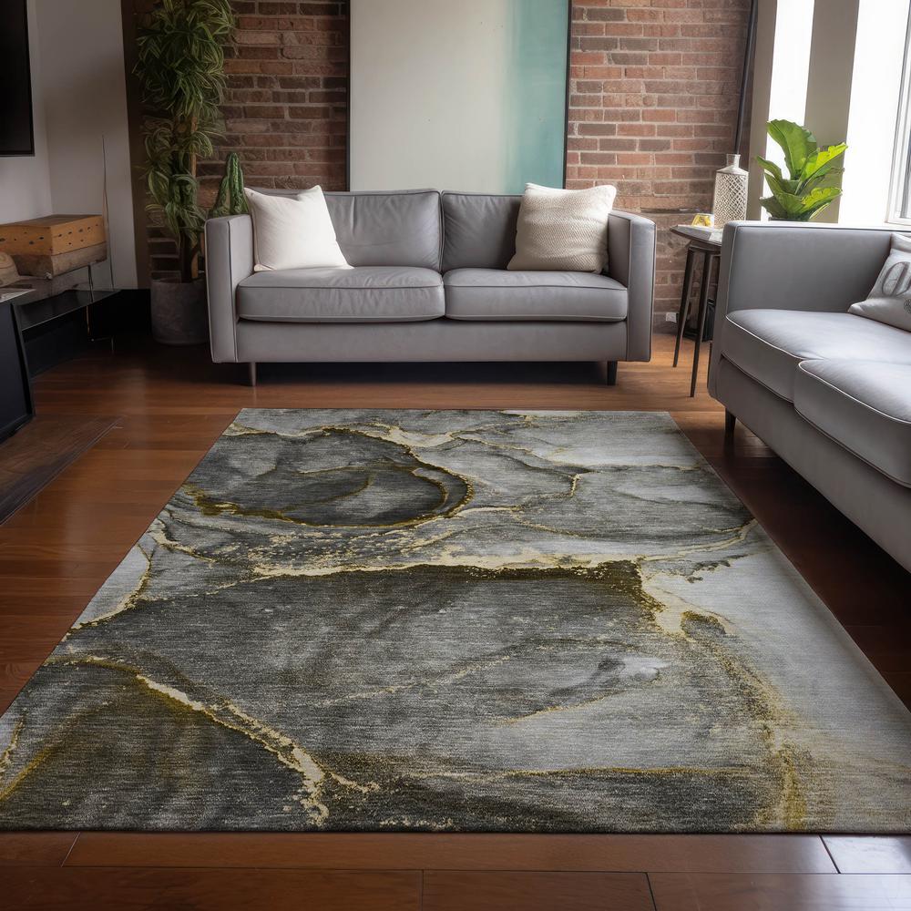 Chantille ACN525 Gold 9' x 12' Rug. Picture 6
