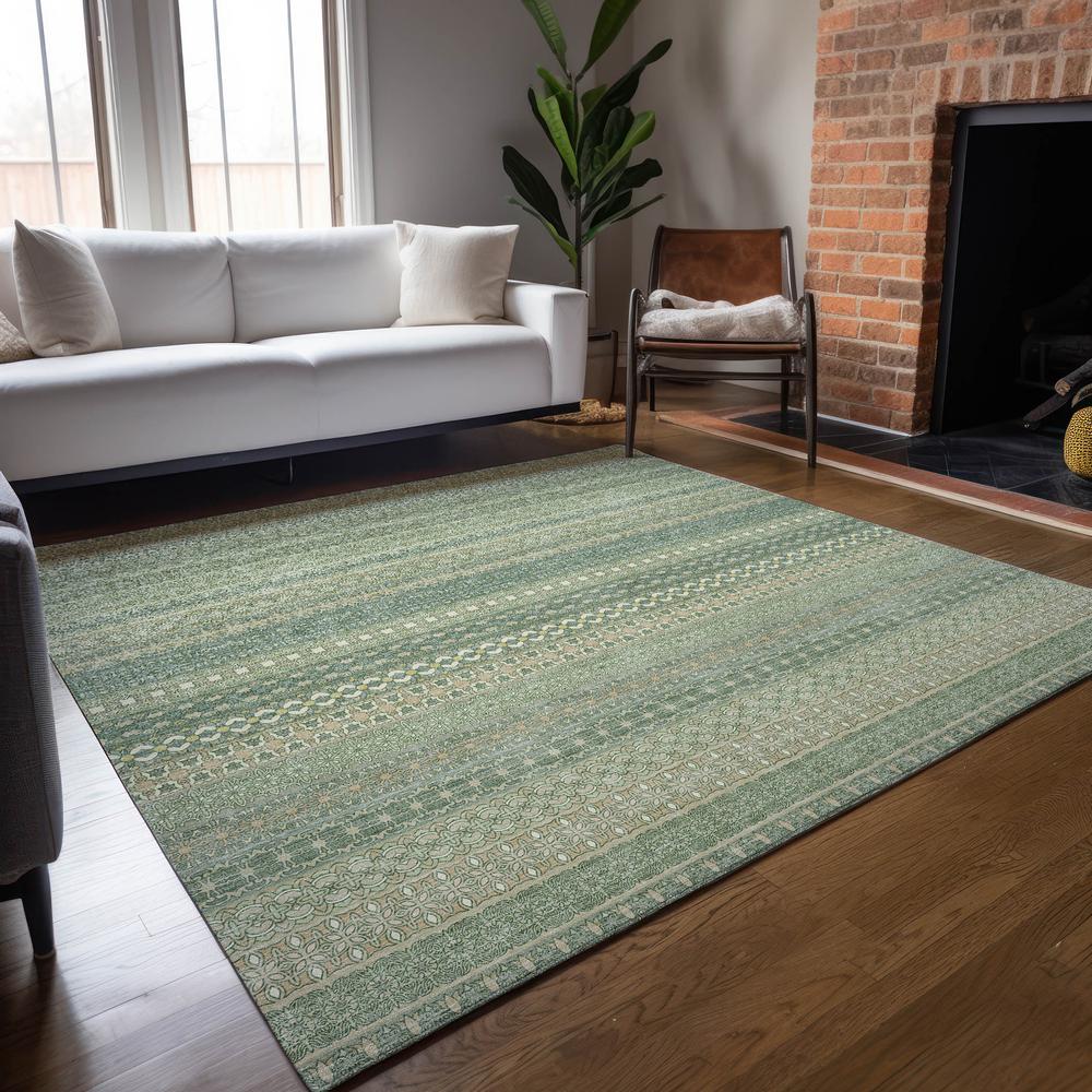 Chantille ACN527 Green 9' x 12' Rug. Picture 7