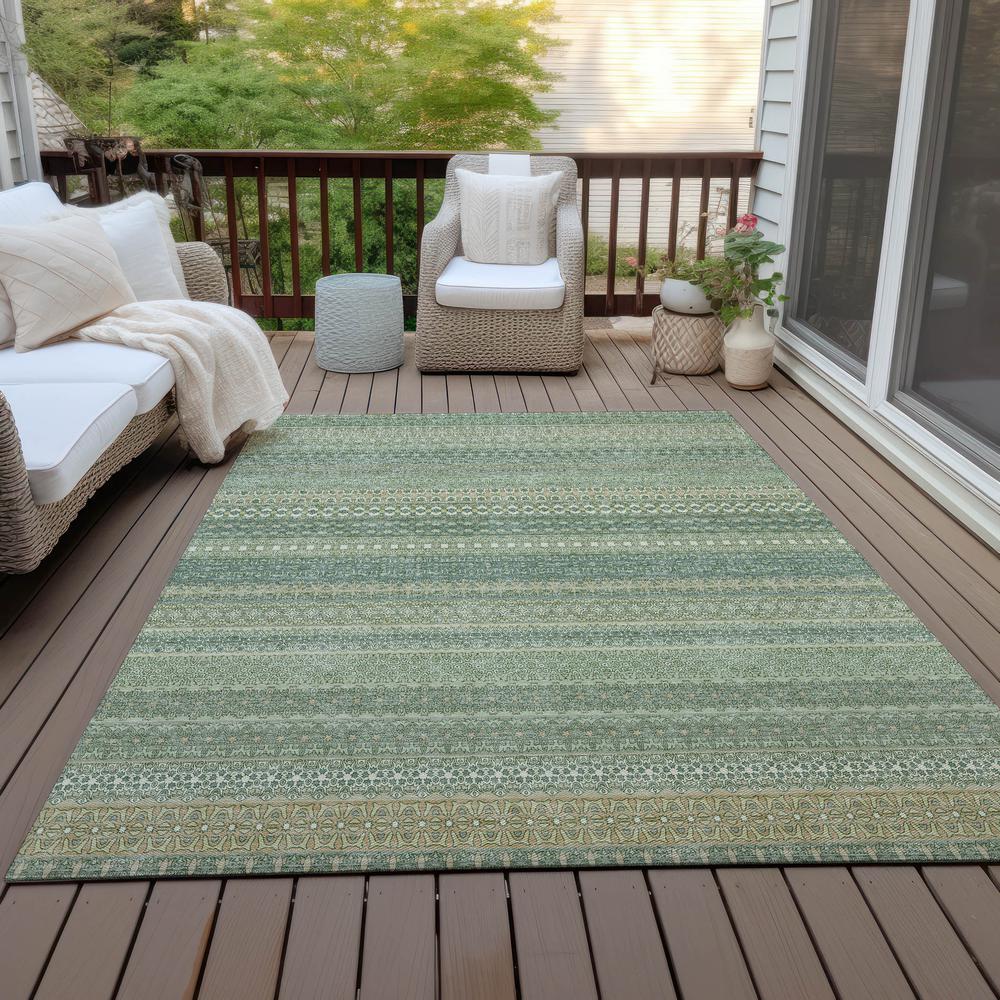 Chantille ACN527 Green 9' x 12' Rug. Picture 9