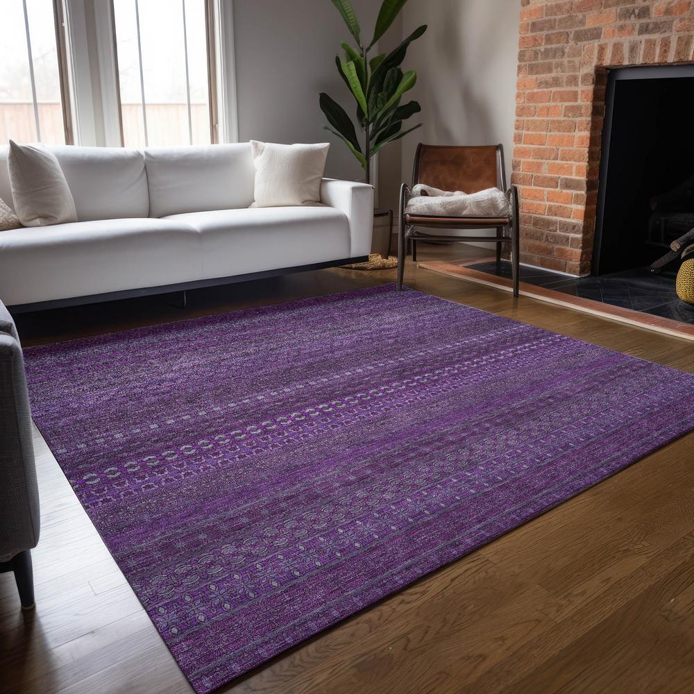 Chantille ACN527 Purple 9' x 12' Rug. Picture 7