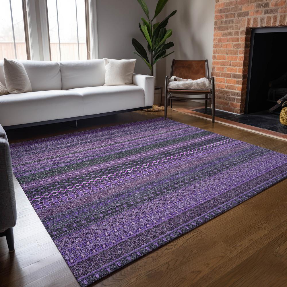 Chantille ACN527 Purple 9' x 12' Rug. Picture 8