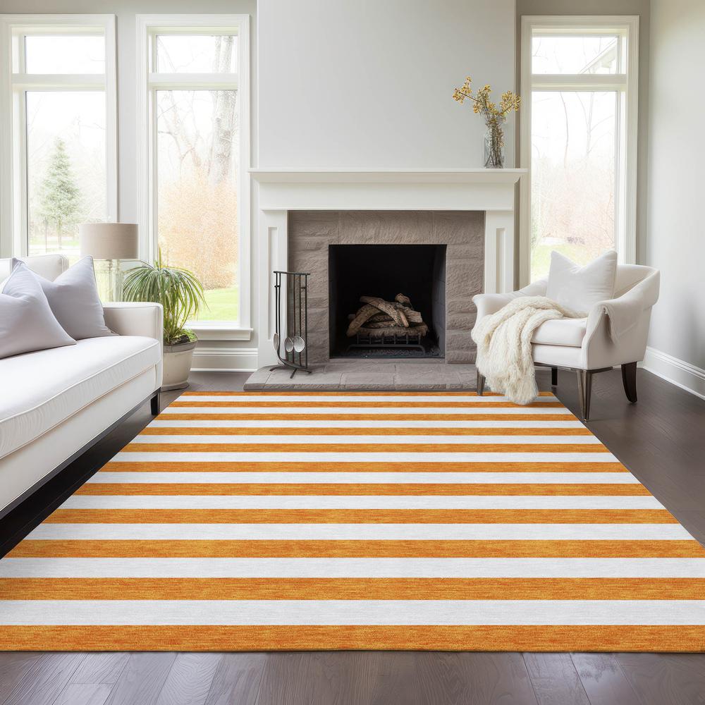 Chantille ACN528 Orange 9' x 12' Rug. Picture 8