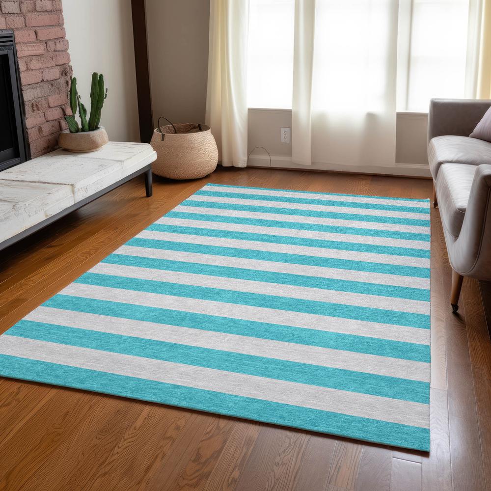 Chantille ACN530 Teal 9' x 12' Rug. Picture 7