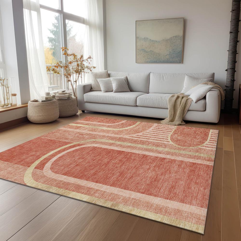 Chantille ACN532 Orange 9' x 12' Rug. Picture 7