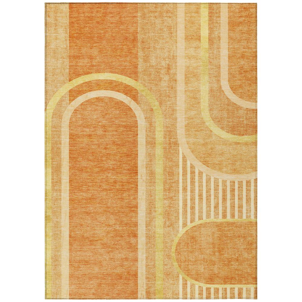 Chantille ACN532 Orange 9' x 12' Rug. Picture 1