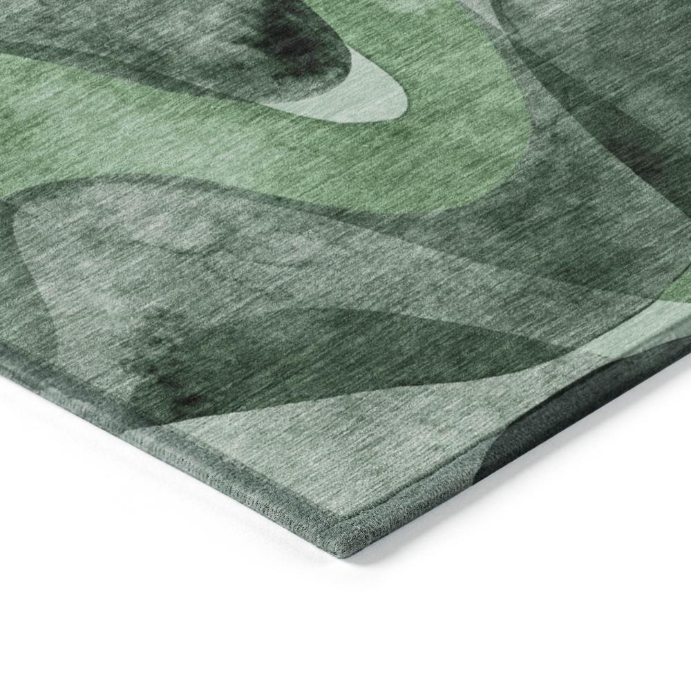 Chantille ACN536 Green 5' x 7'6" Rug. Picture 3