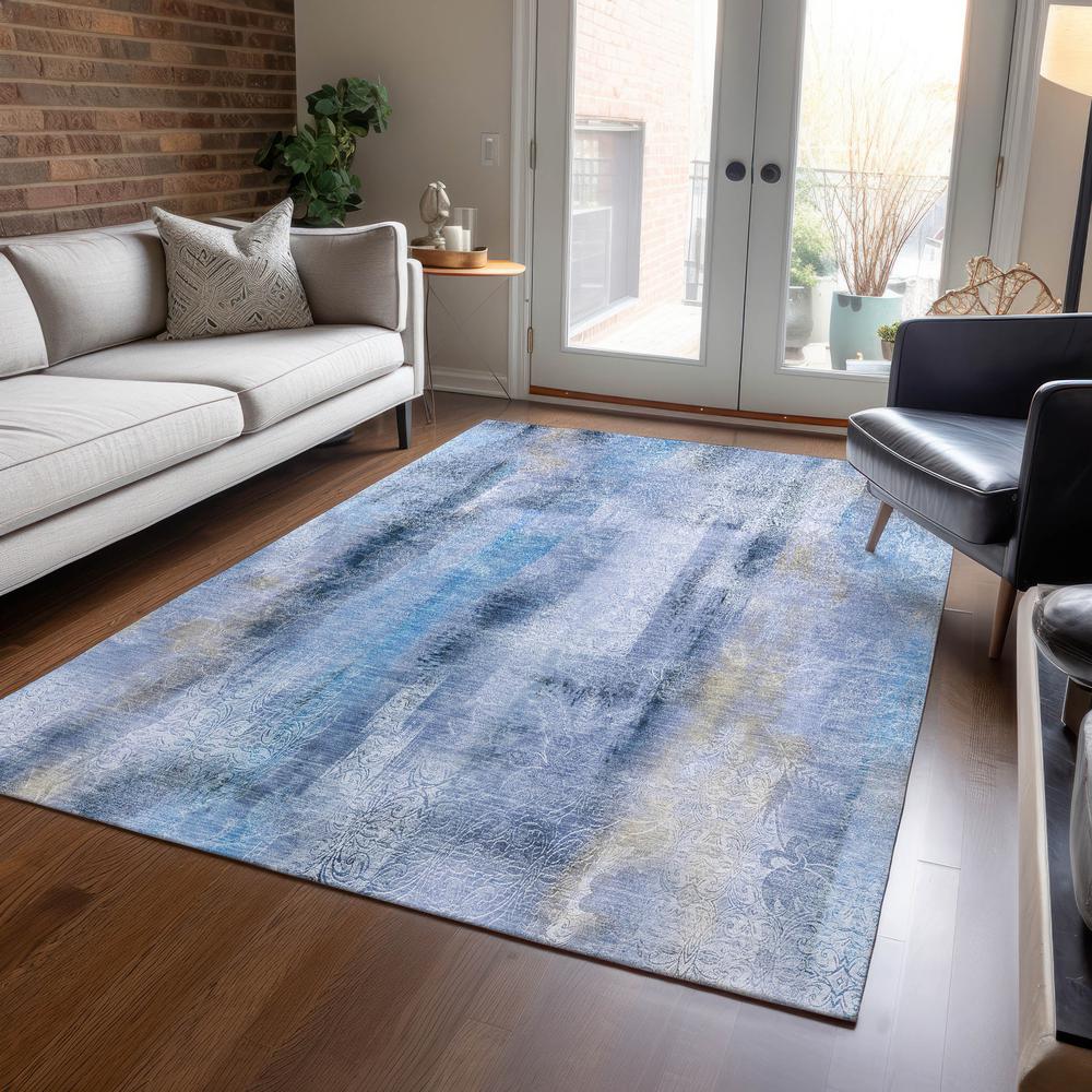 Chantille ACN537 Blue 9' x 12' Rug. Picture 6