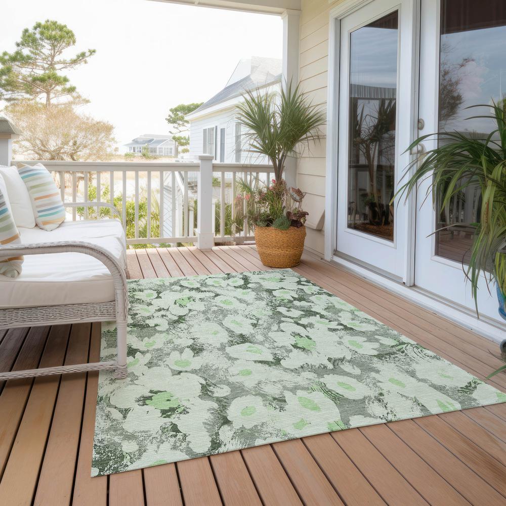 Chantille ACN538 Green 9' x 12' Rug. Picture 9