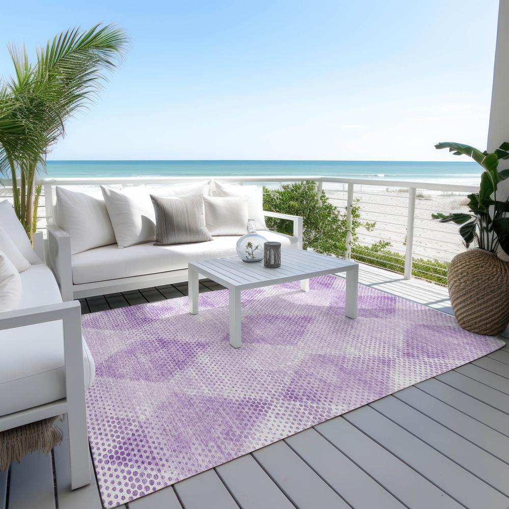 Chantille ACN539 Purple 9' x 12' Rug. Picture 8