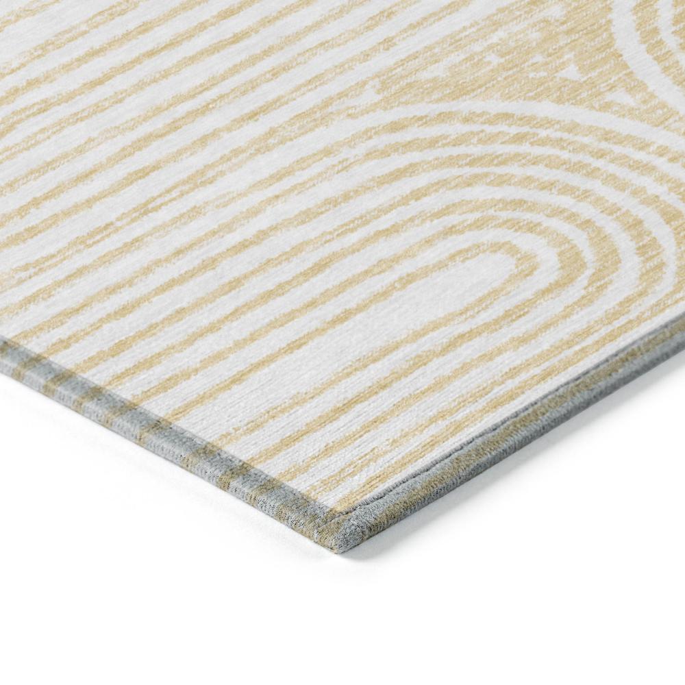 Chantille ACN540 Gold 5' x 7'6" Rug. Picture 3