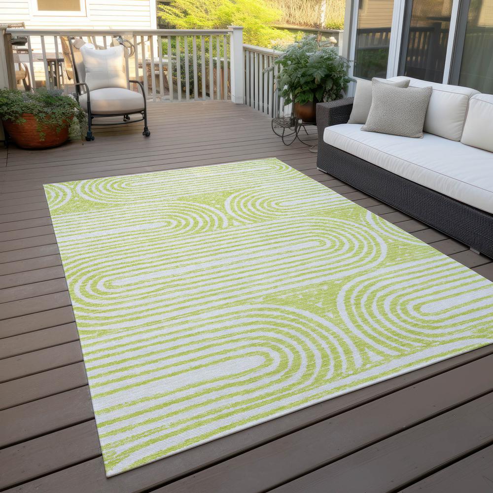 Chantille ACN540 Green 9' x 12' Rug. Picture 9