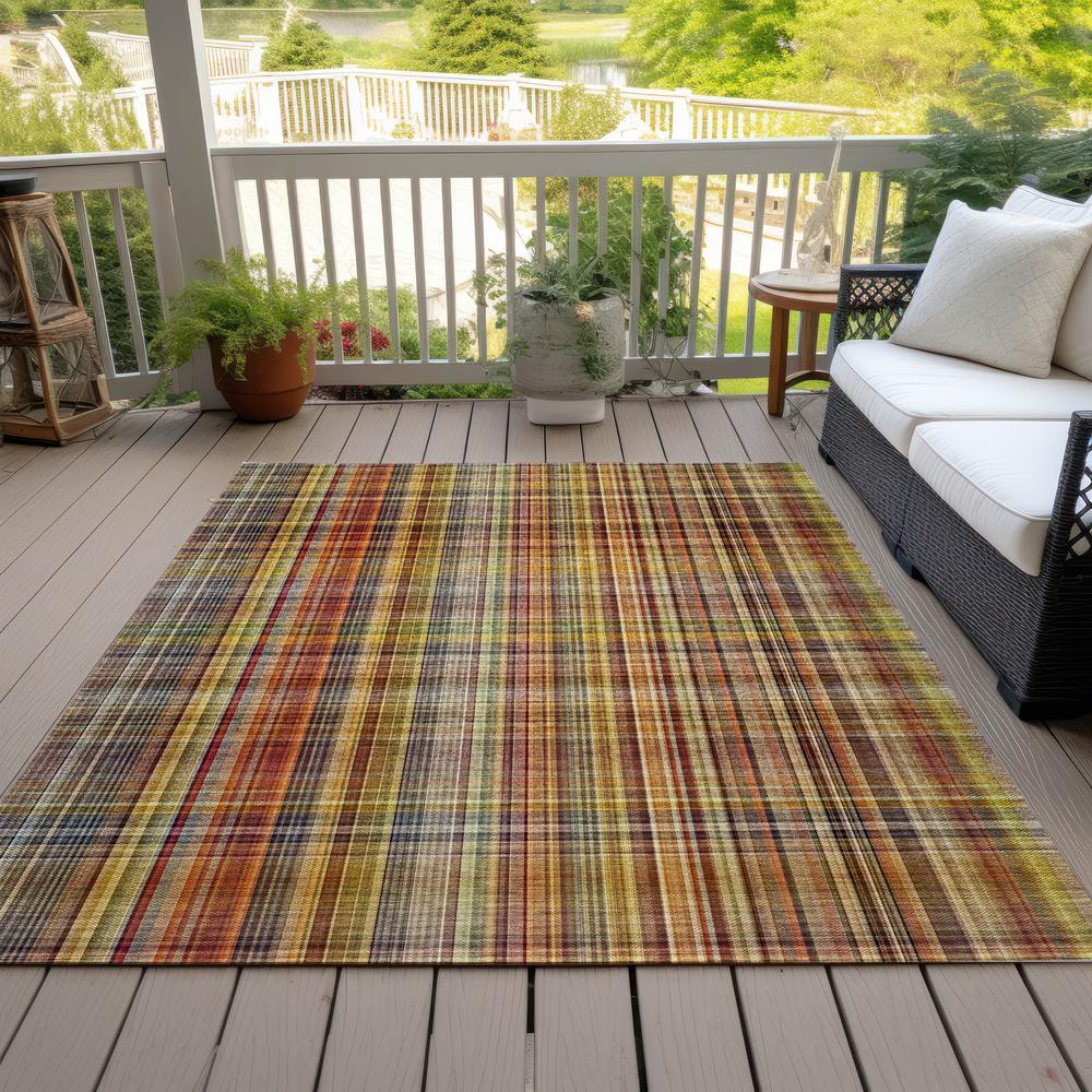 Chantille ACN541 Orange 9' x 12' Rug. Picture 8