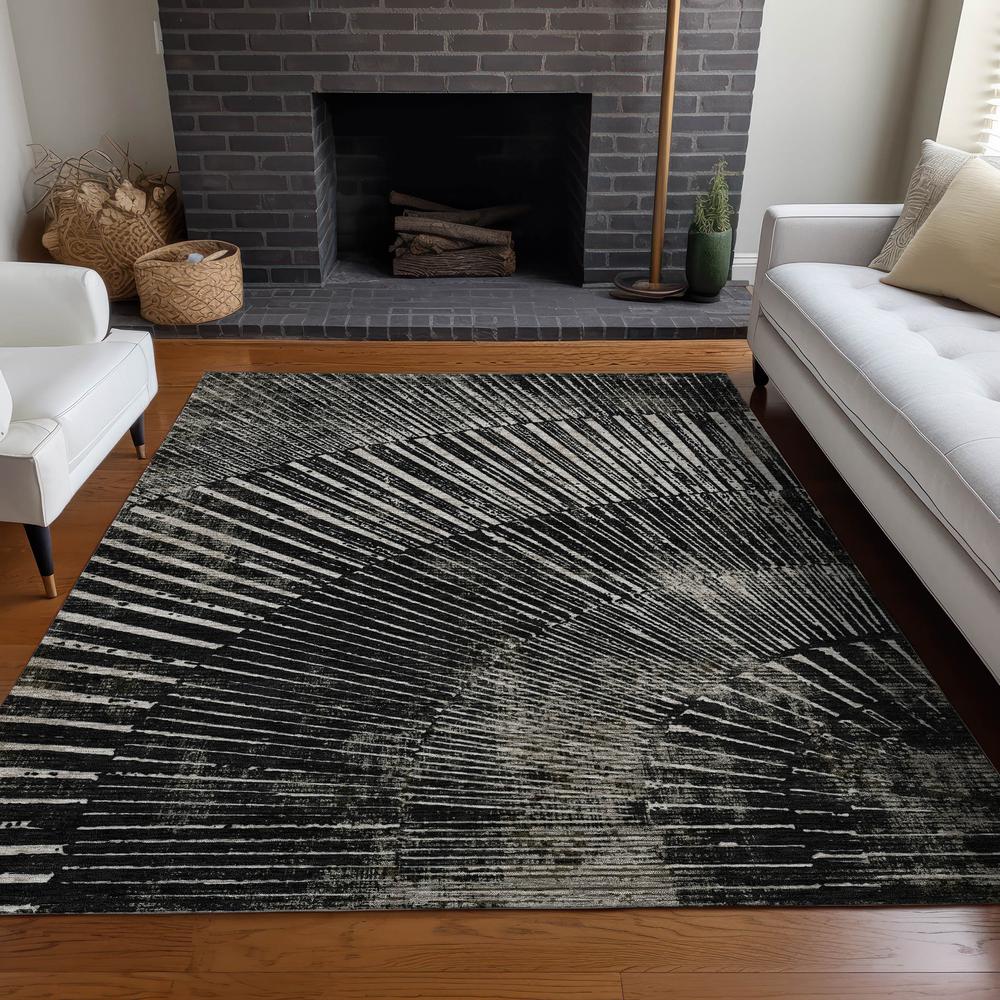 Chantille ACN542 Black 9' x 12' Rug. Picture 6