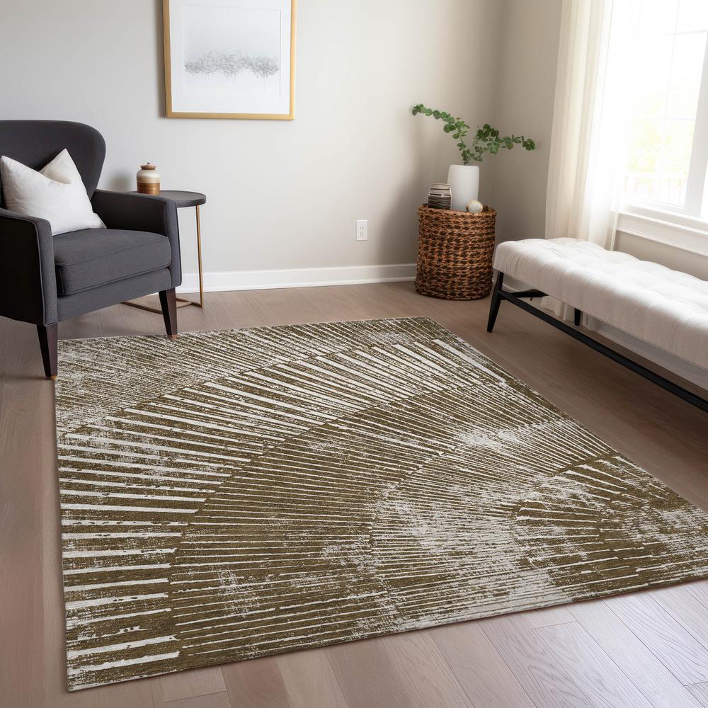 Chantille ACN542 Brown 9' x 12' Rug. Picture 7