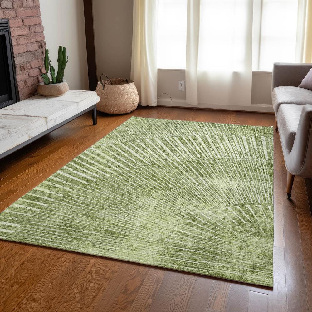 Chantille ACN542 Green 9' x 12' Rug. Picture 7