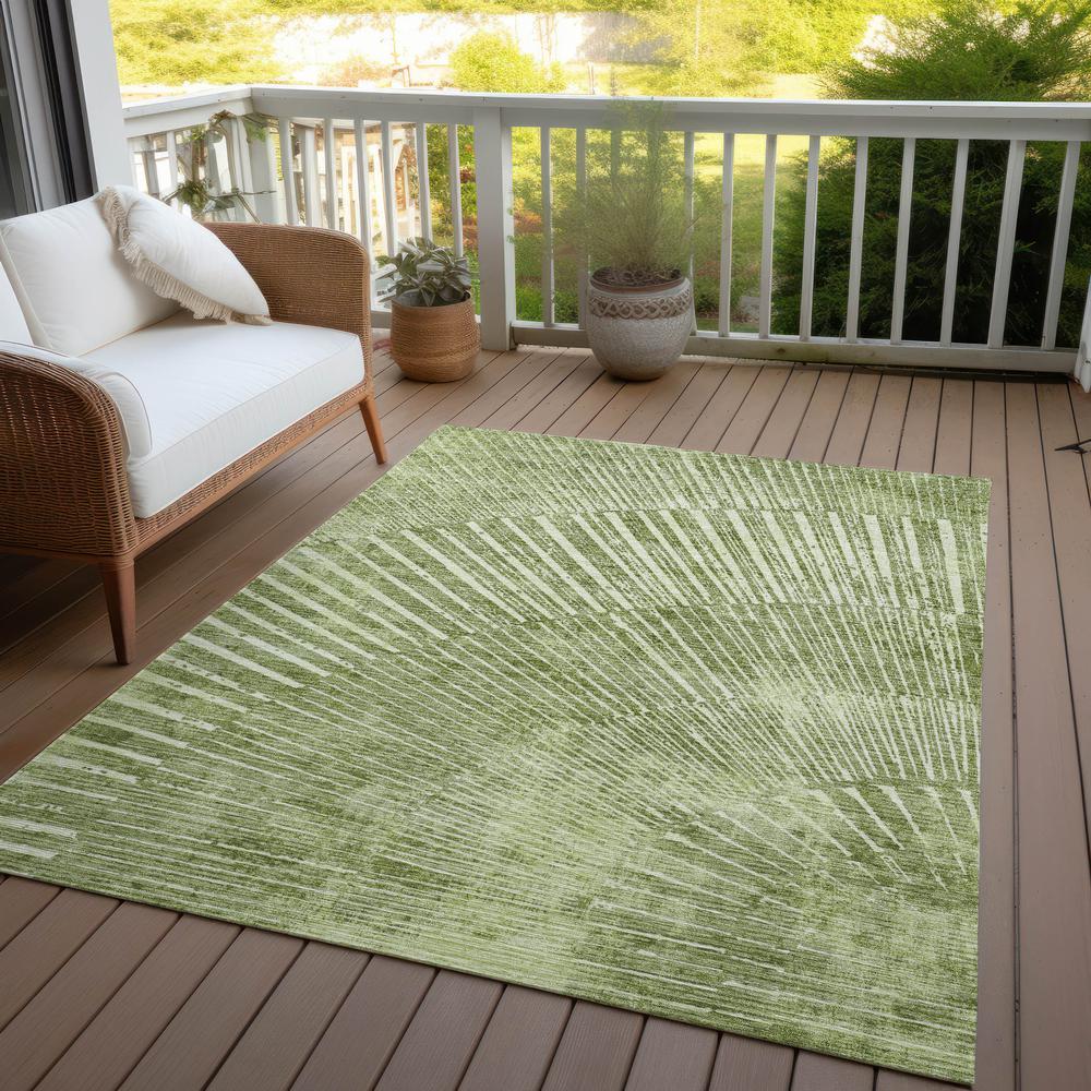 Chantille ACN542 Green 9' x 12' Rug. Picture 8