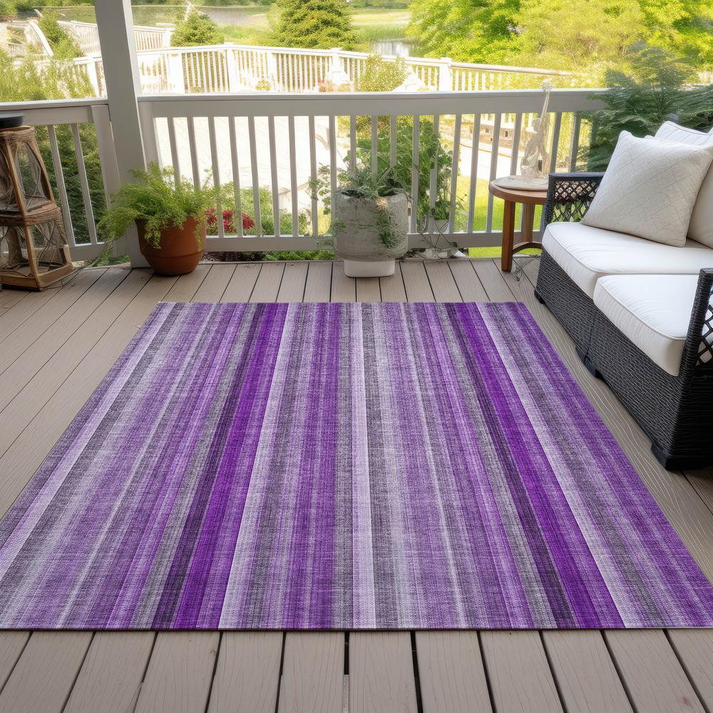 Chantille ACN543 Purple 9' x 12' Rug. Picture 8