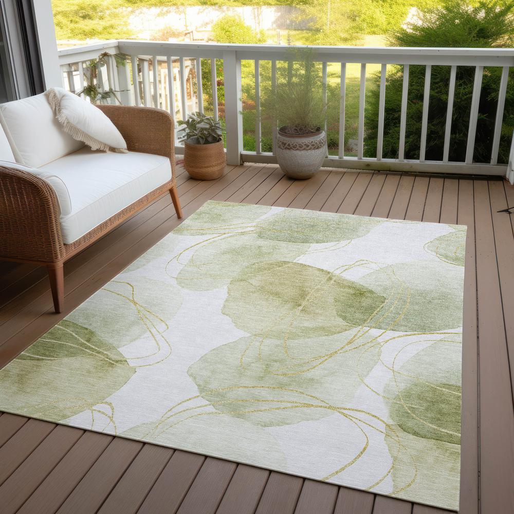 Chantille ACN544 Green 9' x 12' Rug. Picture 8