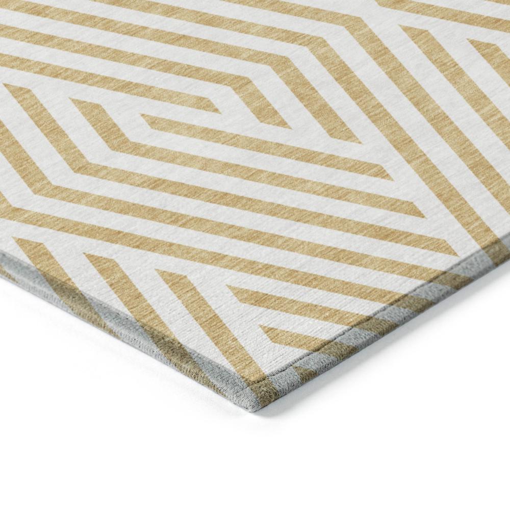 Chantille ACN550 Gold 5' x 7'6" Rug. Picture 3
