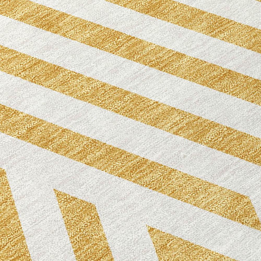 Chantille ACN550 Gold 5' x 7'6" Rug. Picture 5