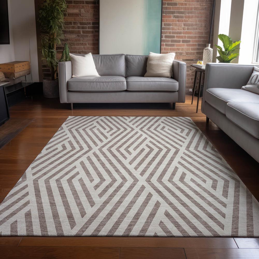 Chantille ACN550 Brown 9' x 12' Rug. Picture 6