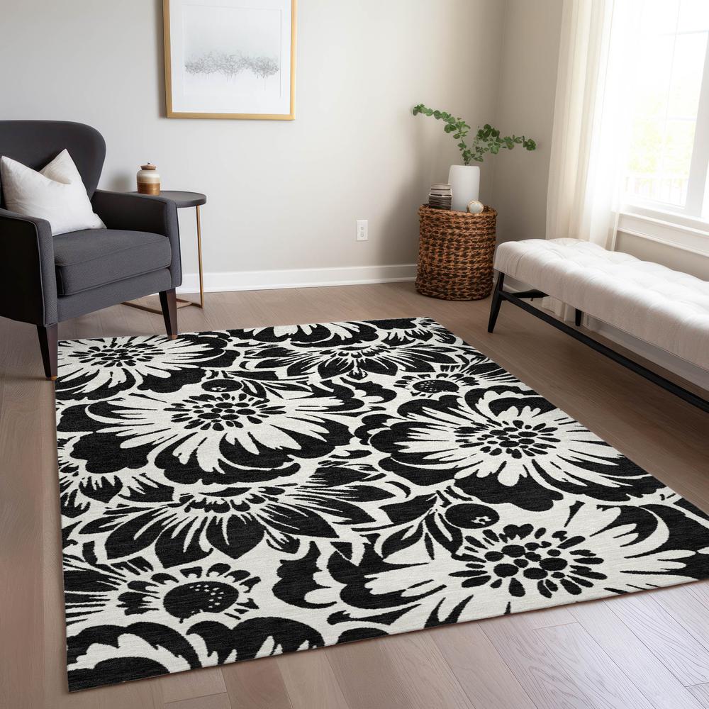 Chantille ACN551 Black 9' x 12' Rug. Picture 7