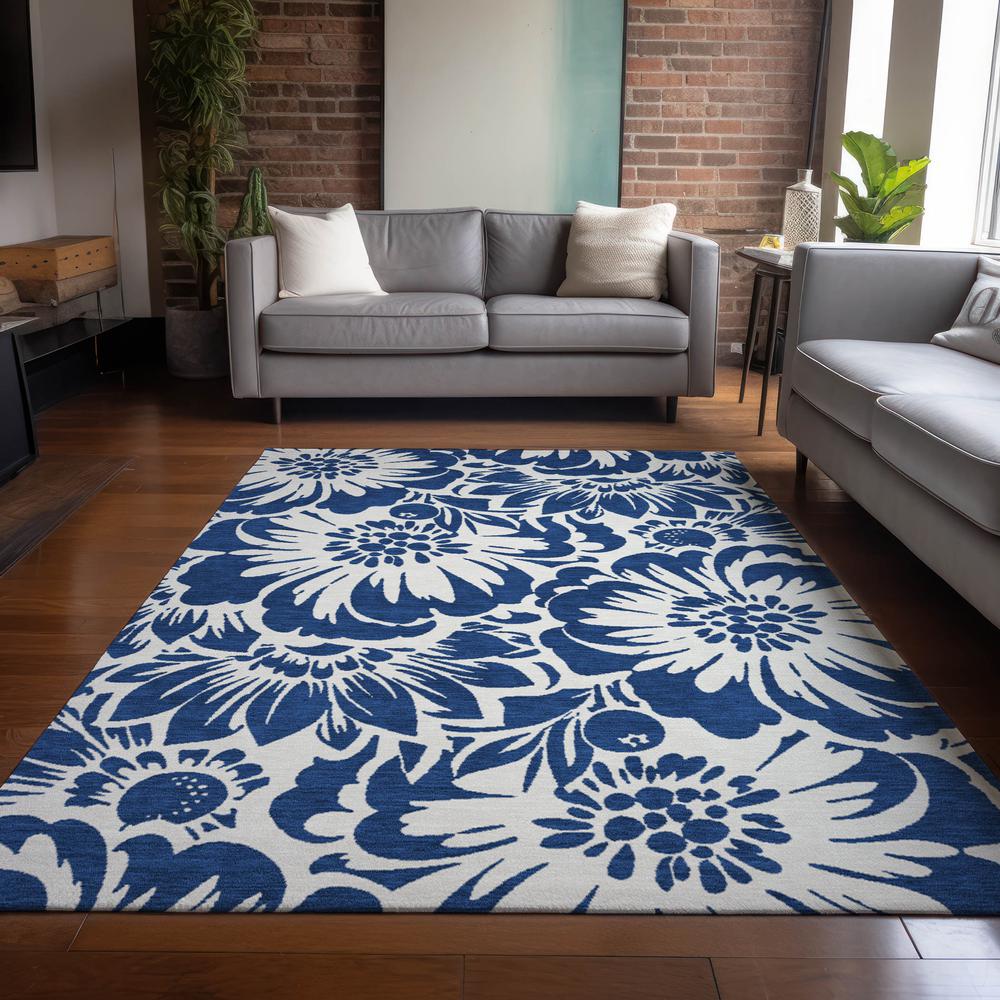 Chantille ACN551 Blue 9' x 12' Rug. Picture 6