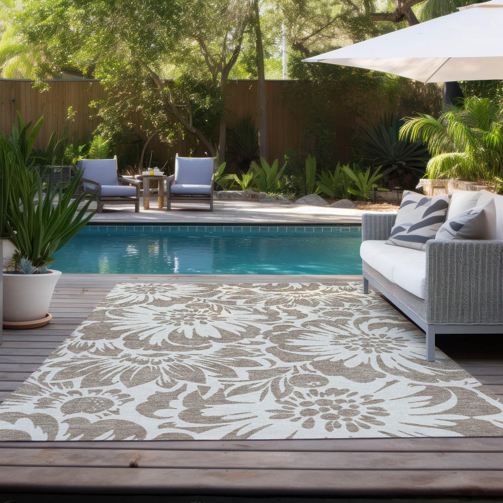 Chantille ACN551 Brown 9' x 12' Rug. Picture 9