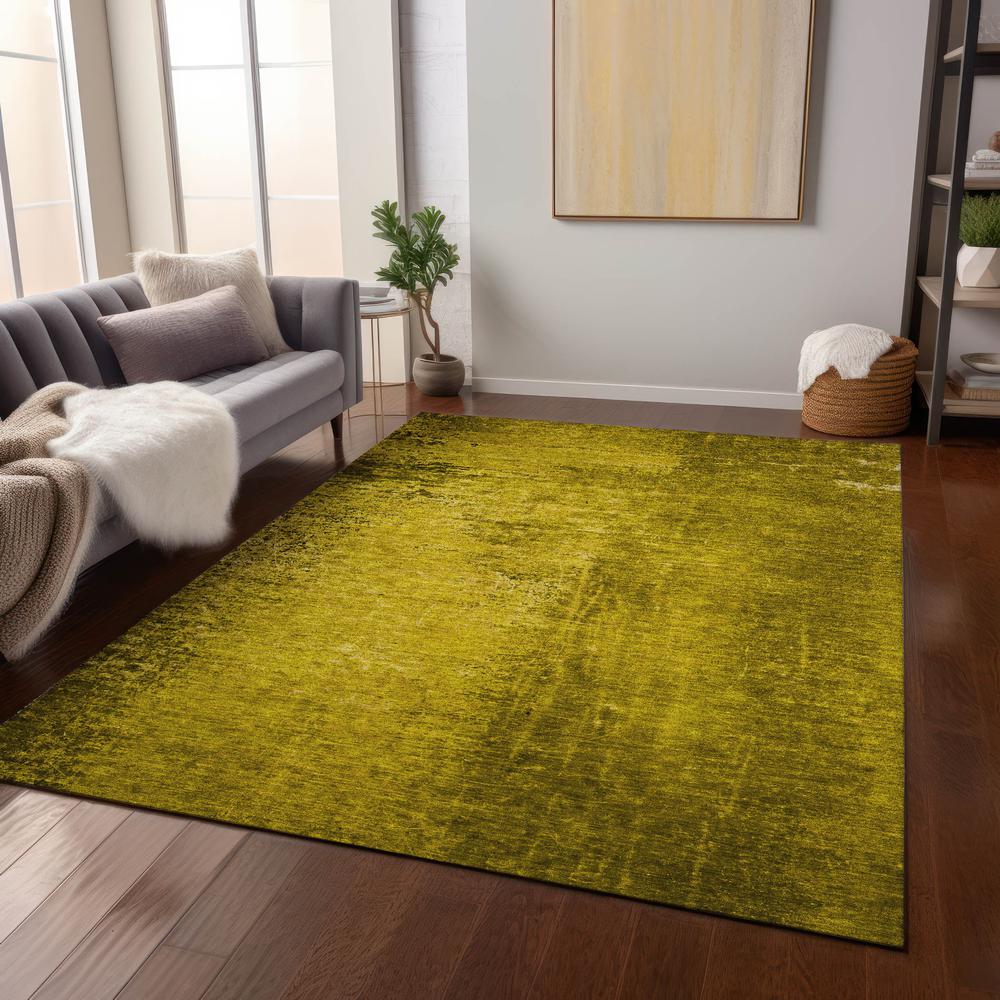 Chantille ACN554 Gold 9' x 12' Rug. Picture 7