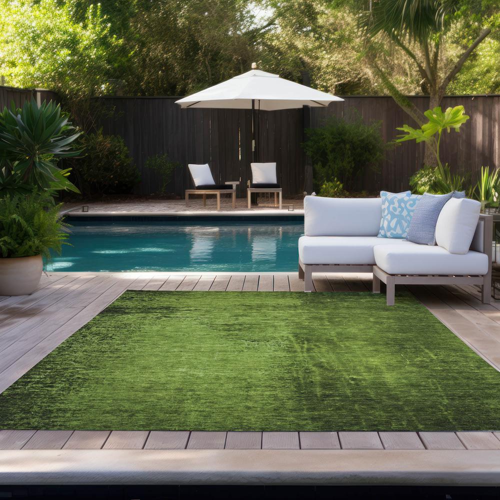 Chantille ACN554 Green 9' x 12' Rug. Picture 9