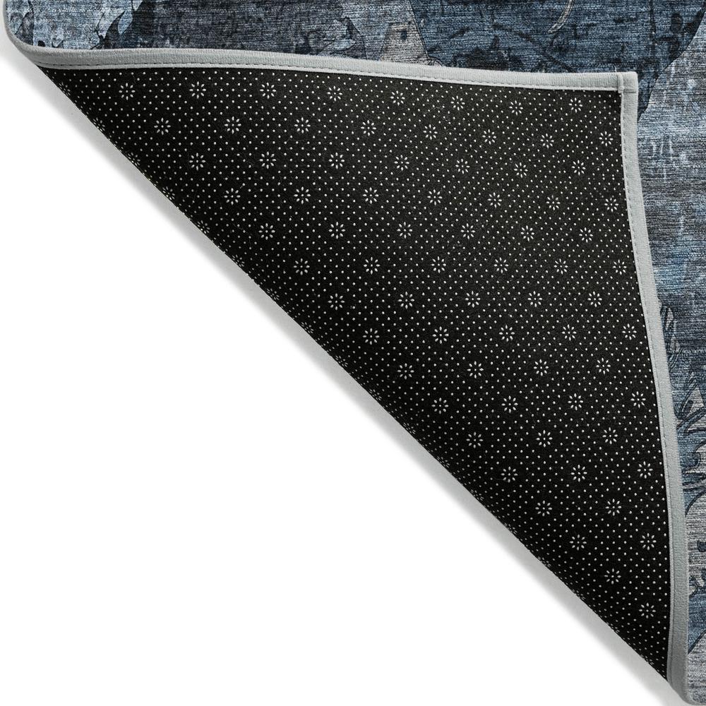 Chantille ACN555 Blue 5' x 7'6" Rug. Picture 3