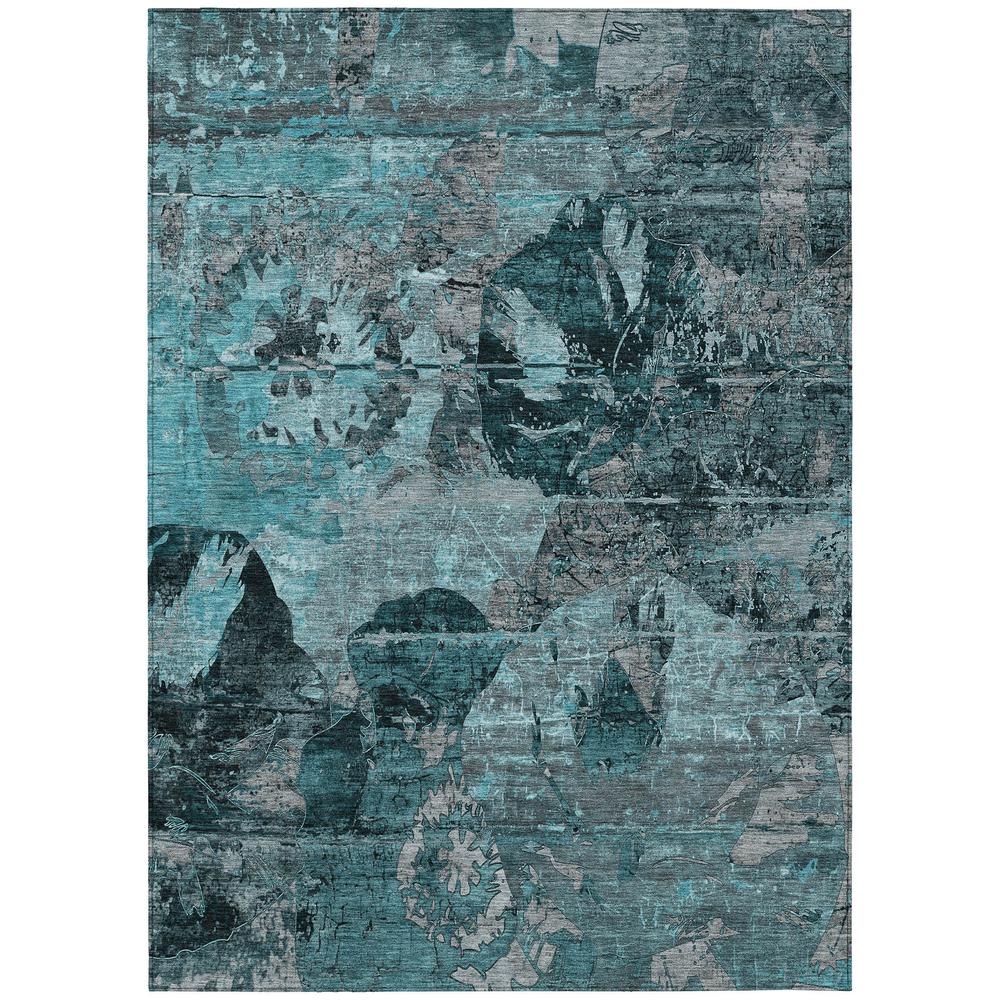 Chantille ACN555 Teal 9' x 12' Rug. Picture 1