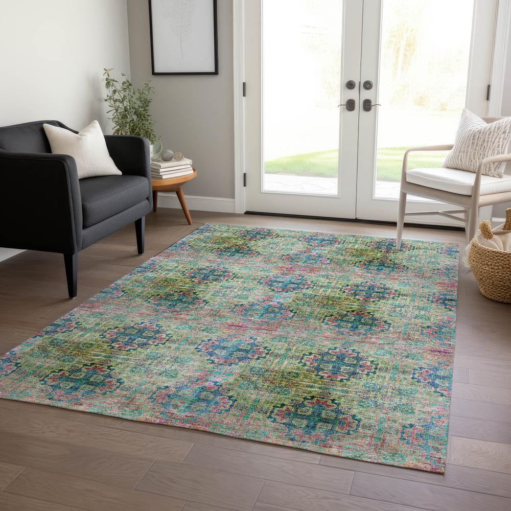 Chantille ACN557 Green 9' x 12' Rug. Picture 7