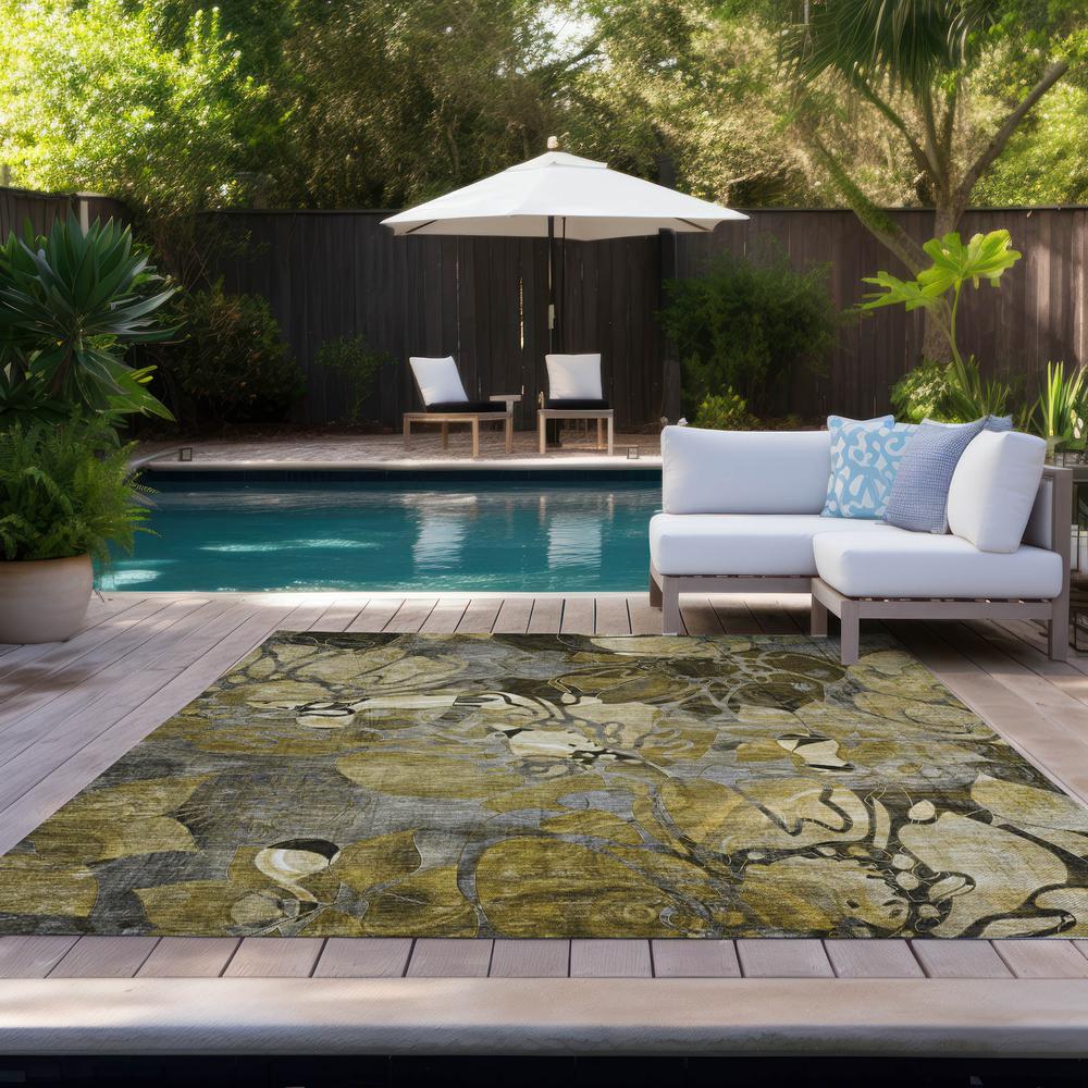 Chantille ACN558 Brown 9' x 12' Rug. Picture 9