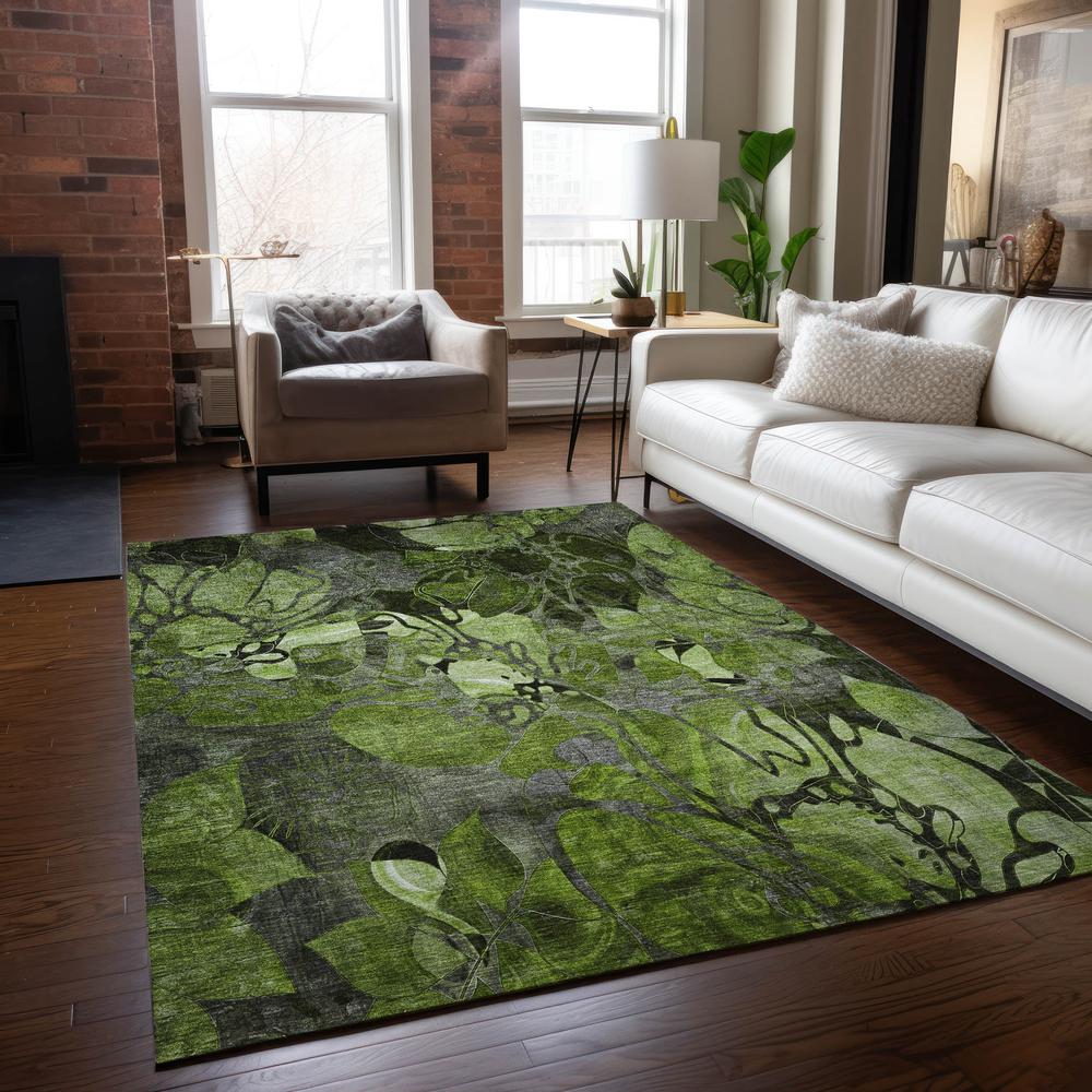 Chantille ACN558 Green 9' x 12' Rug. Picture 6
