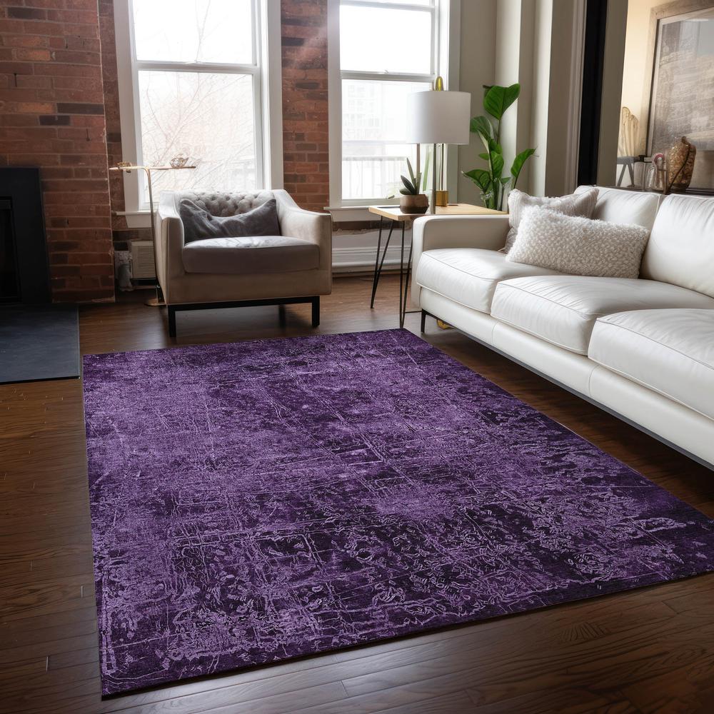 Chantille ACN559 Purple 9' x 12' Rug. Picture 6