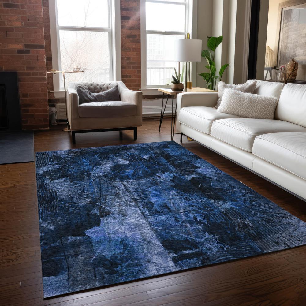 Chantille ACN560 Blue 9' x 12' Rug. Picture 6