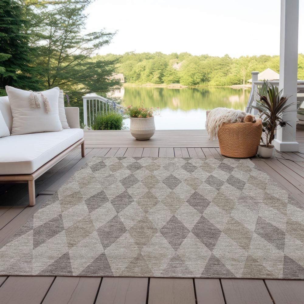 Chantille ACN561 Brown 9' x 12' Rug. Picture 8